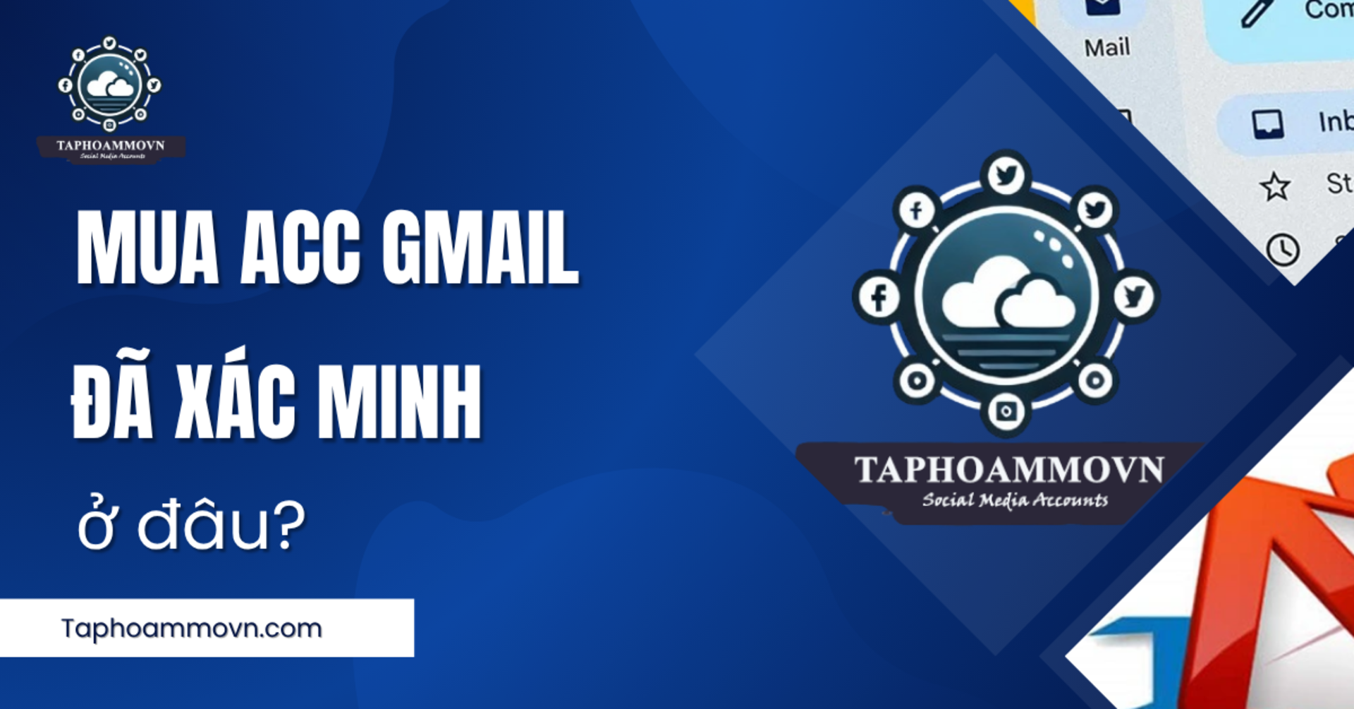 ới nhu cầu sử dụng nhiều tài khoản Gmail cho mục đích cá nhân, kinh doanh hoặc quảng cáo, việc mua acc Gmail đã trở thành xu hướng phổ biến. Đặc biệt là các tài khoản đã xác minh