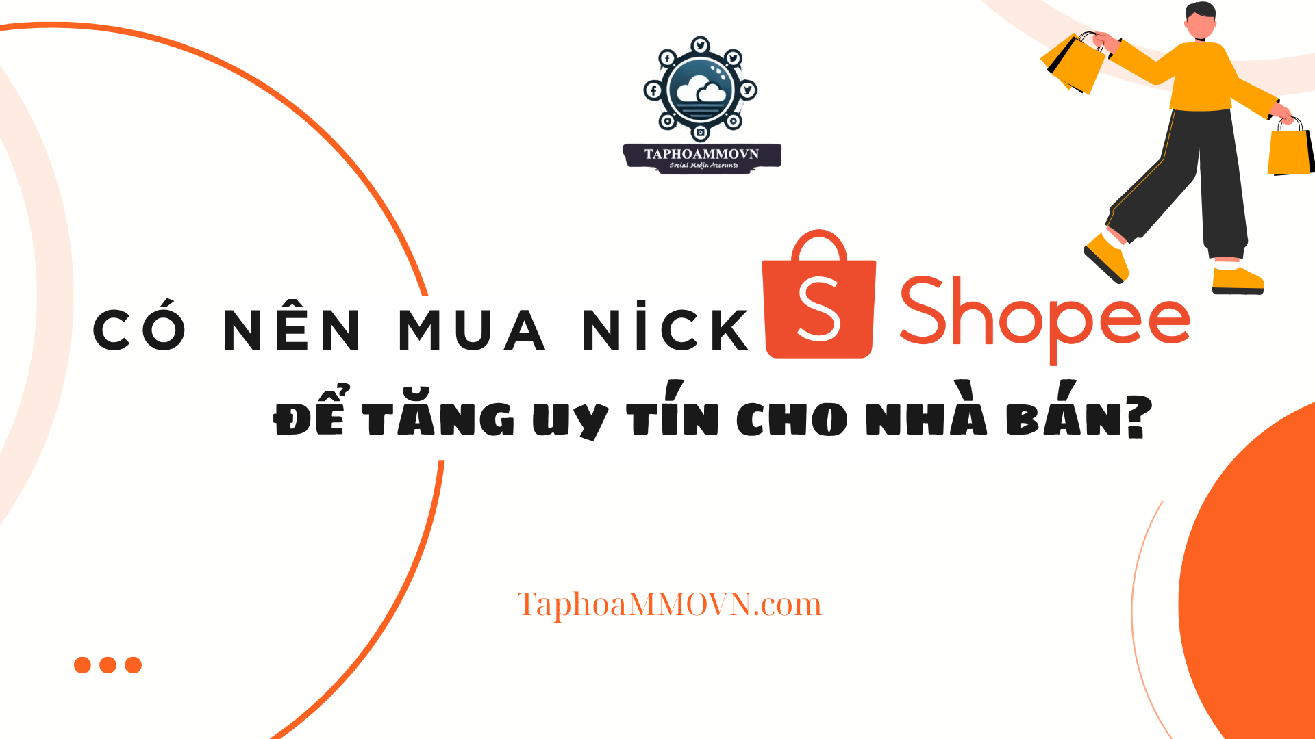 Có nhiều người cầu mua hàng trên Shopee thì đối với người bán cần phải xây dựng uy tín cho gian hàng trên Shopee là yếu tố then chốt để thu hút khách hàng và tăng doanh số. Trong bối cảnh đó, nhiều người đặt câu hỏi: Có nên mua nick Shopee để tăng uy tín cho nhà bán?